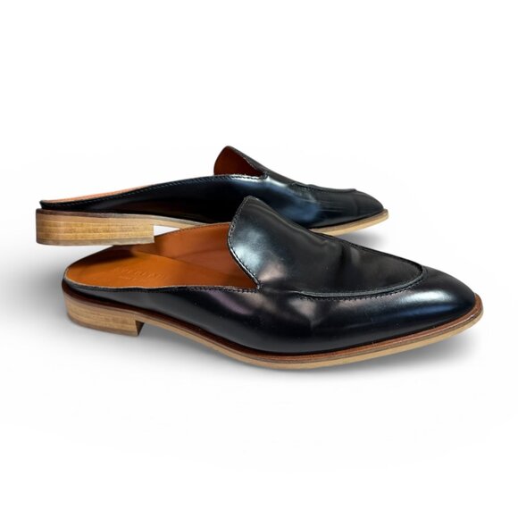 Everlane Shoes - Everlane The Modern Loafer Mule in Black Leather Made in Italy $155 Size 9.5 M